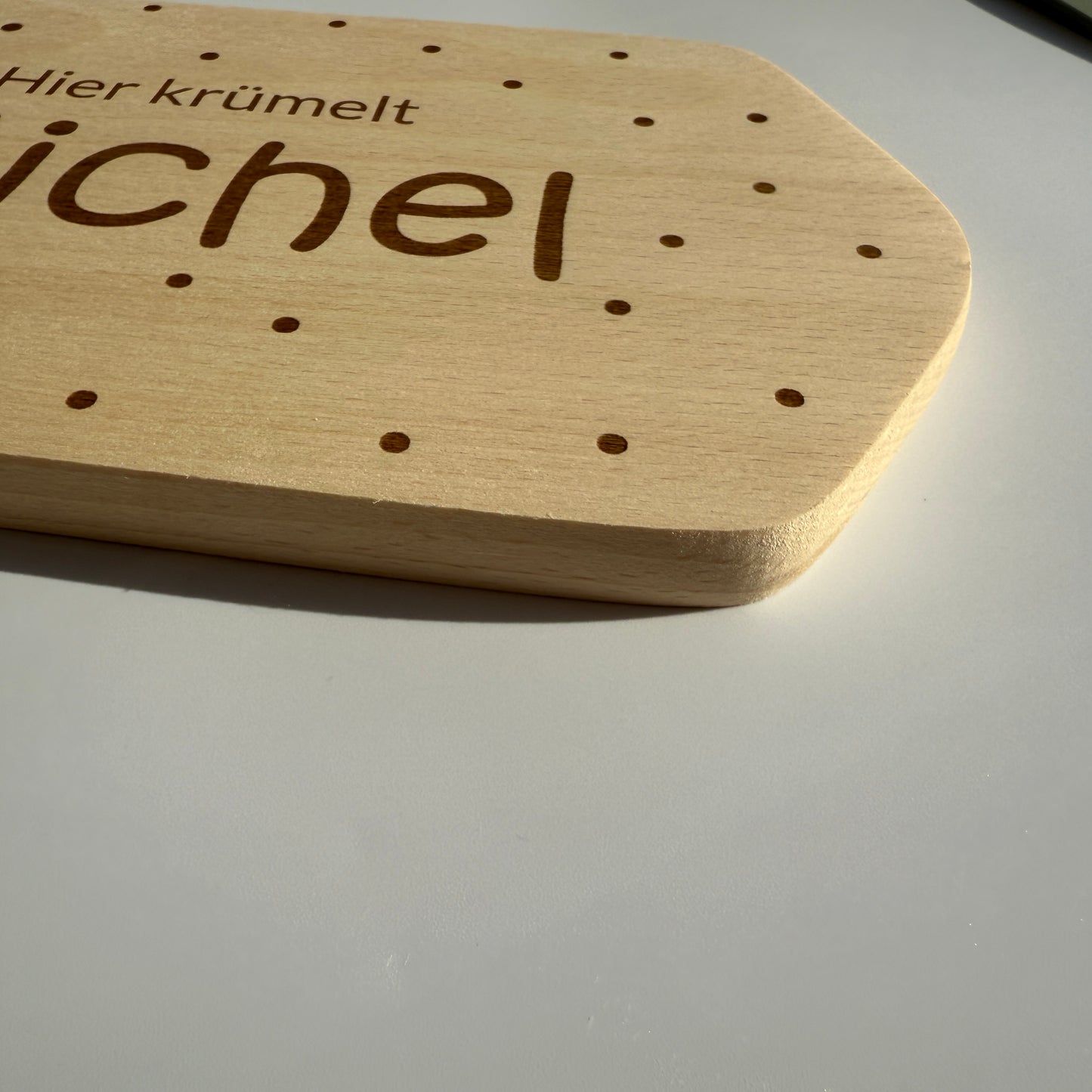Holz Brettchen mit Namen