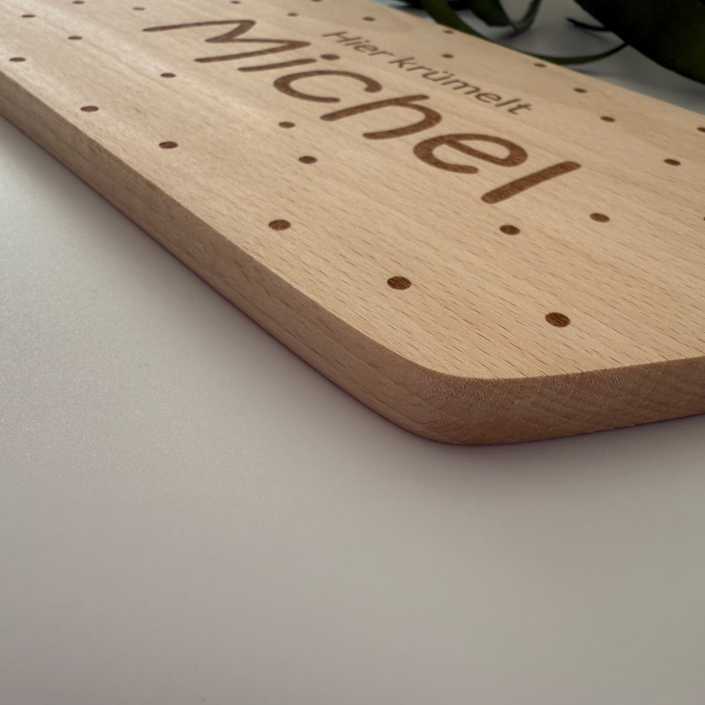 Holz Brettchen mit Namen