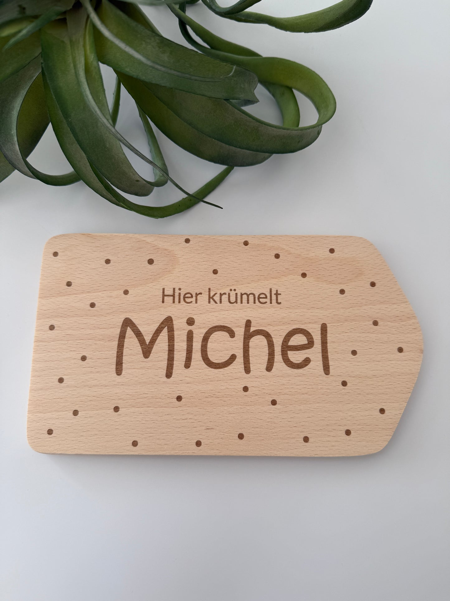 Holz Brettchen mit Namen