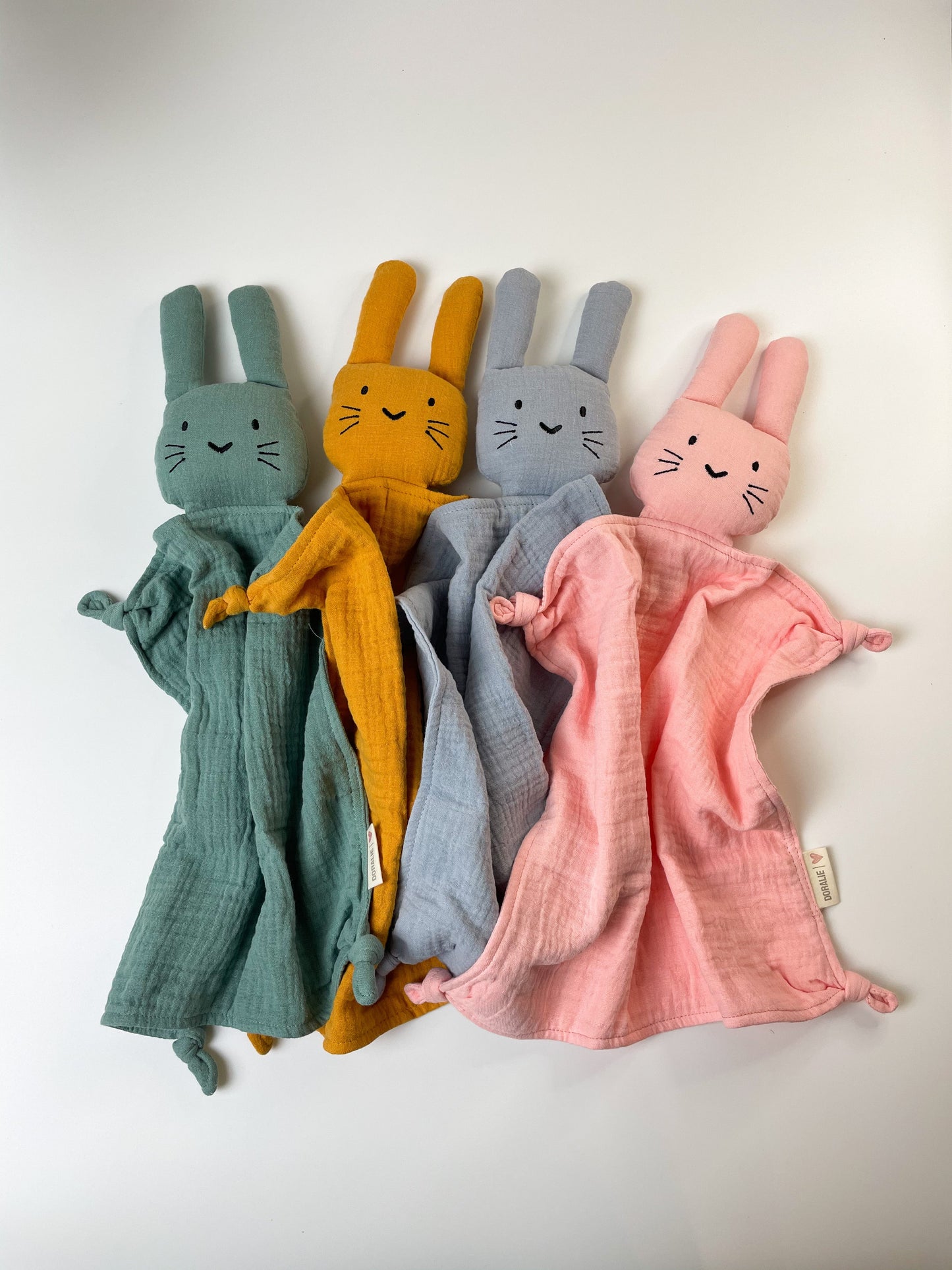 Schnuffelhase mit Namen / Schmusehase personalisiert