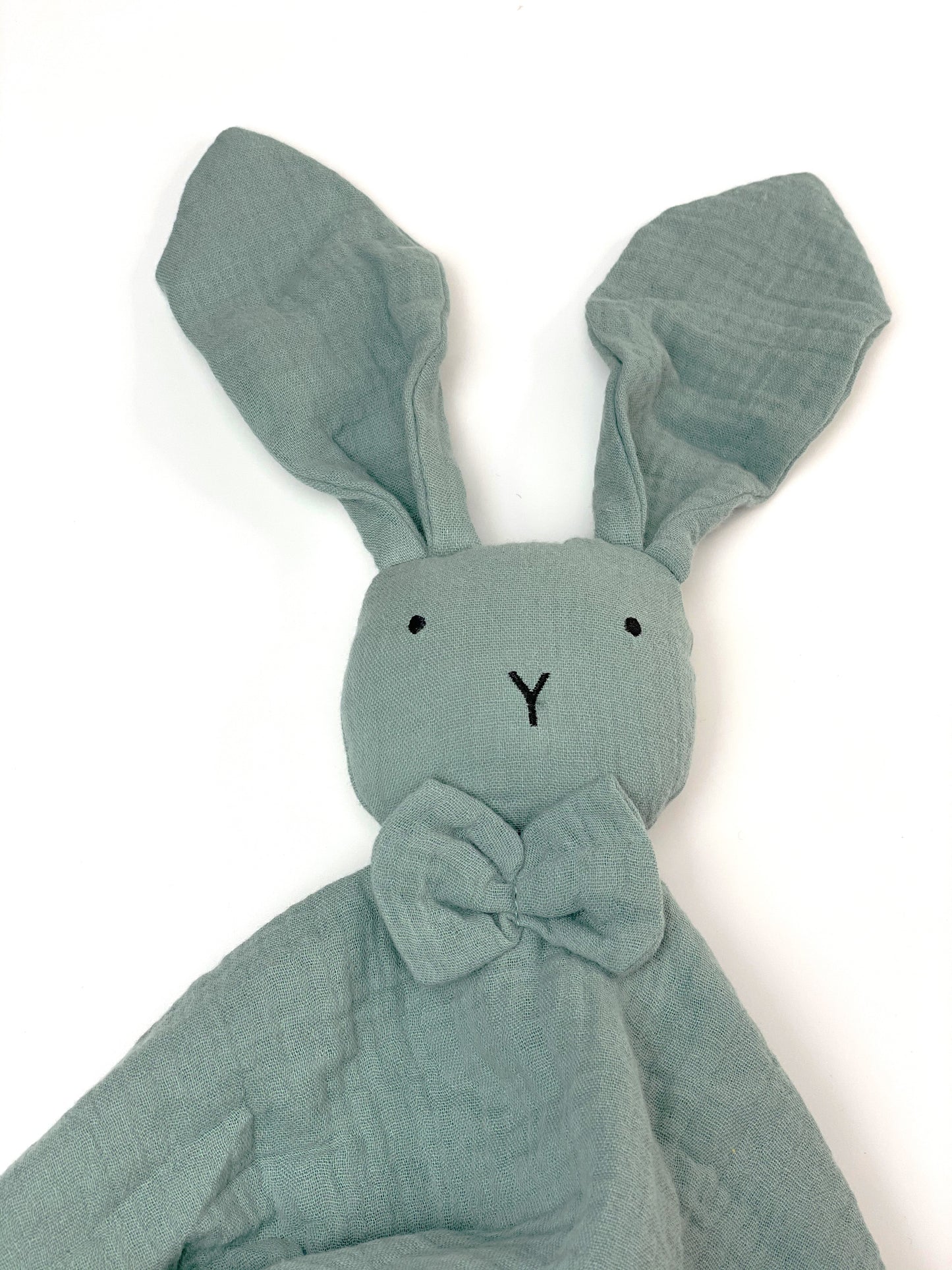 Schnuffeltuch Hase mit Namen / Schmusehase personalisiertes Geburtsgeschenk