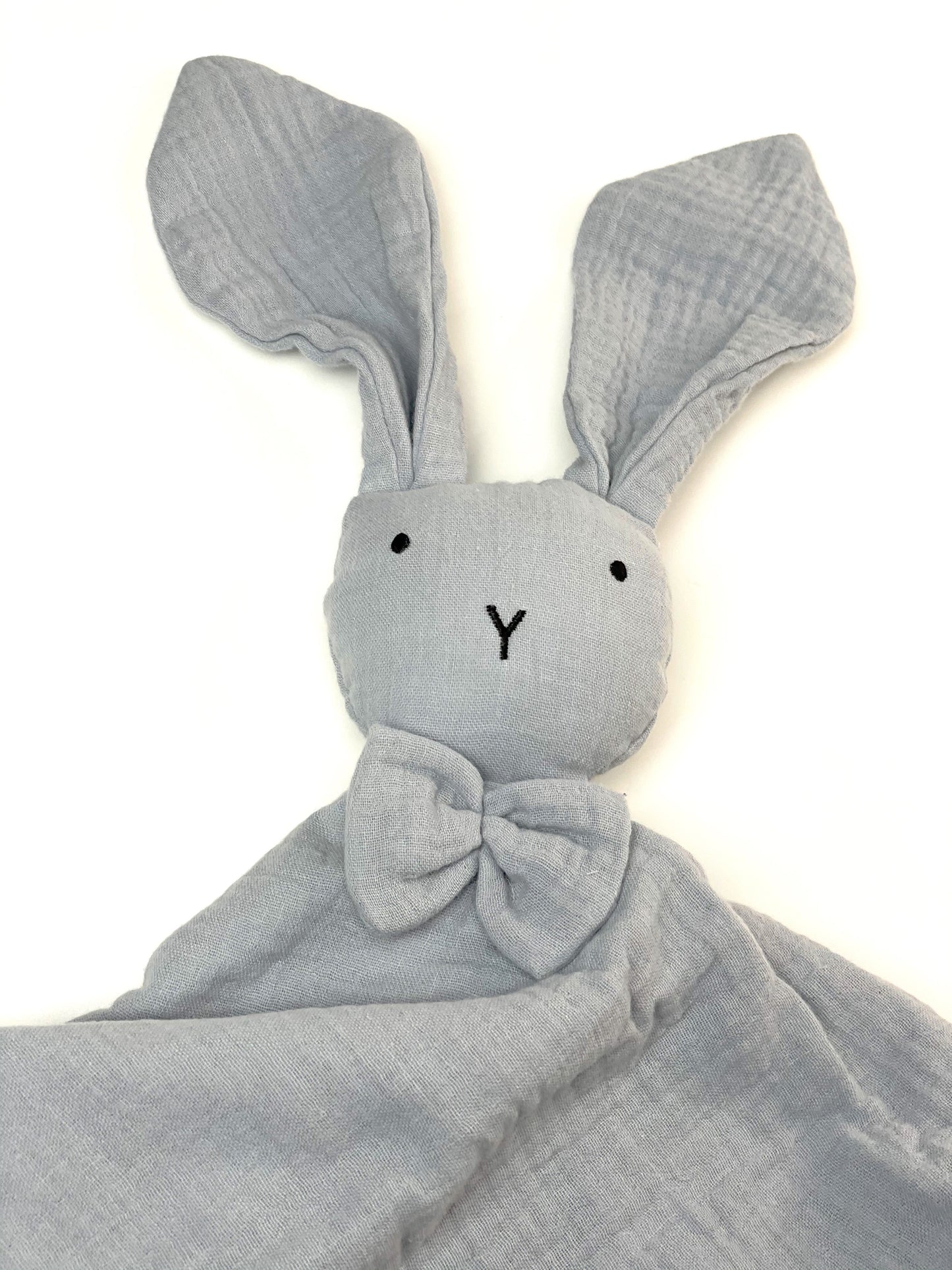 Schnuffeltuch Hase mit Namen / Schmusehase personalisiertes Geburtsgeschenk
