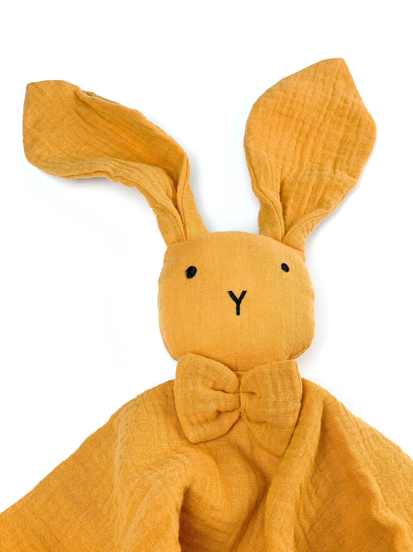Schnuffeltuch Hase mit Namen / Schmusehase personalisiertes Geburtsgeschenk
