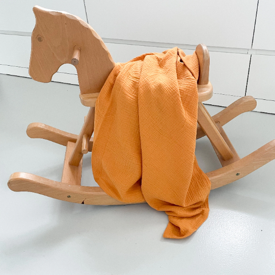 Musselintuch XXL 120x120cm / Musselindecke