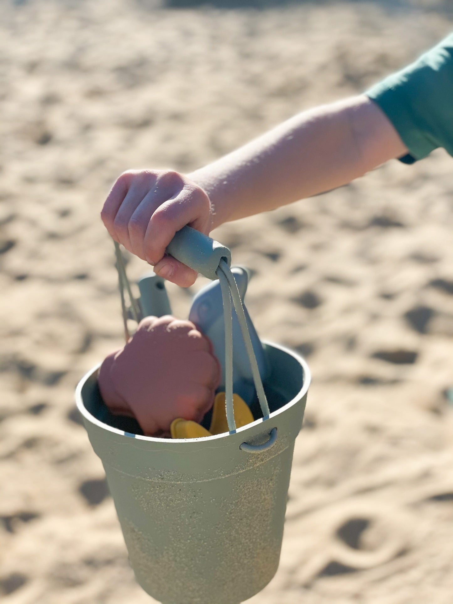 Silikon Sandspielzeug Set 6tlg. / Strandspielzeug / Sandförmchen