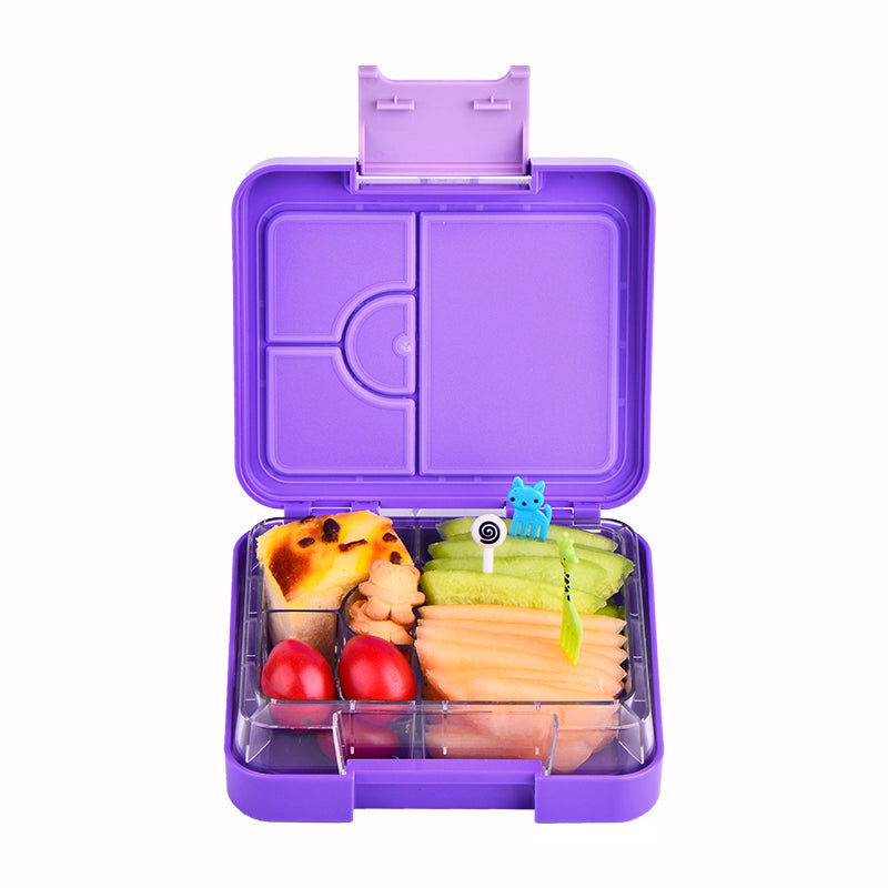 Bento Box Brotdose mit Fächern – Brotbox für Kindergarten & Schule, Lunchbox unterteilt