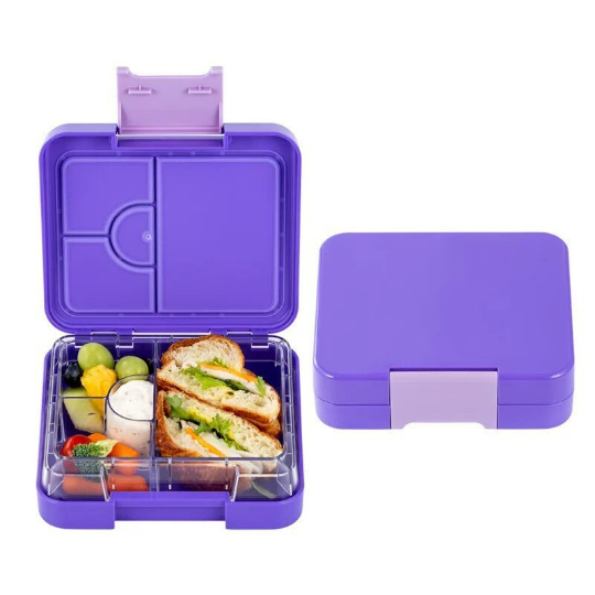 Bento Box Brotdose mit Fächern – Brotbox für Kindergarten & Schule, Lunchbox unterteilt