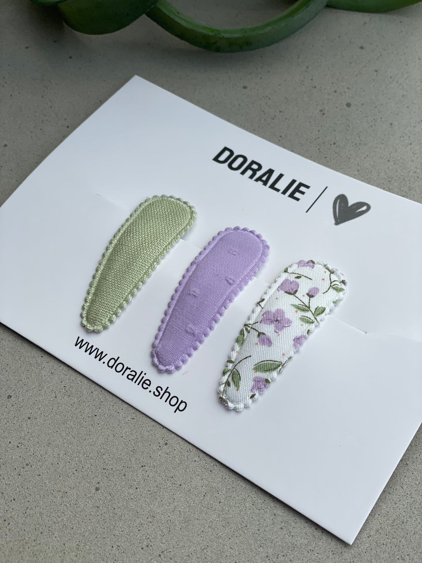 3er Set Haarspange / Haar Clip