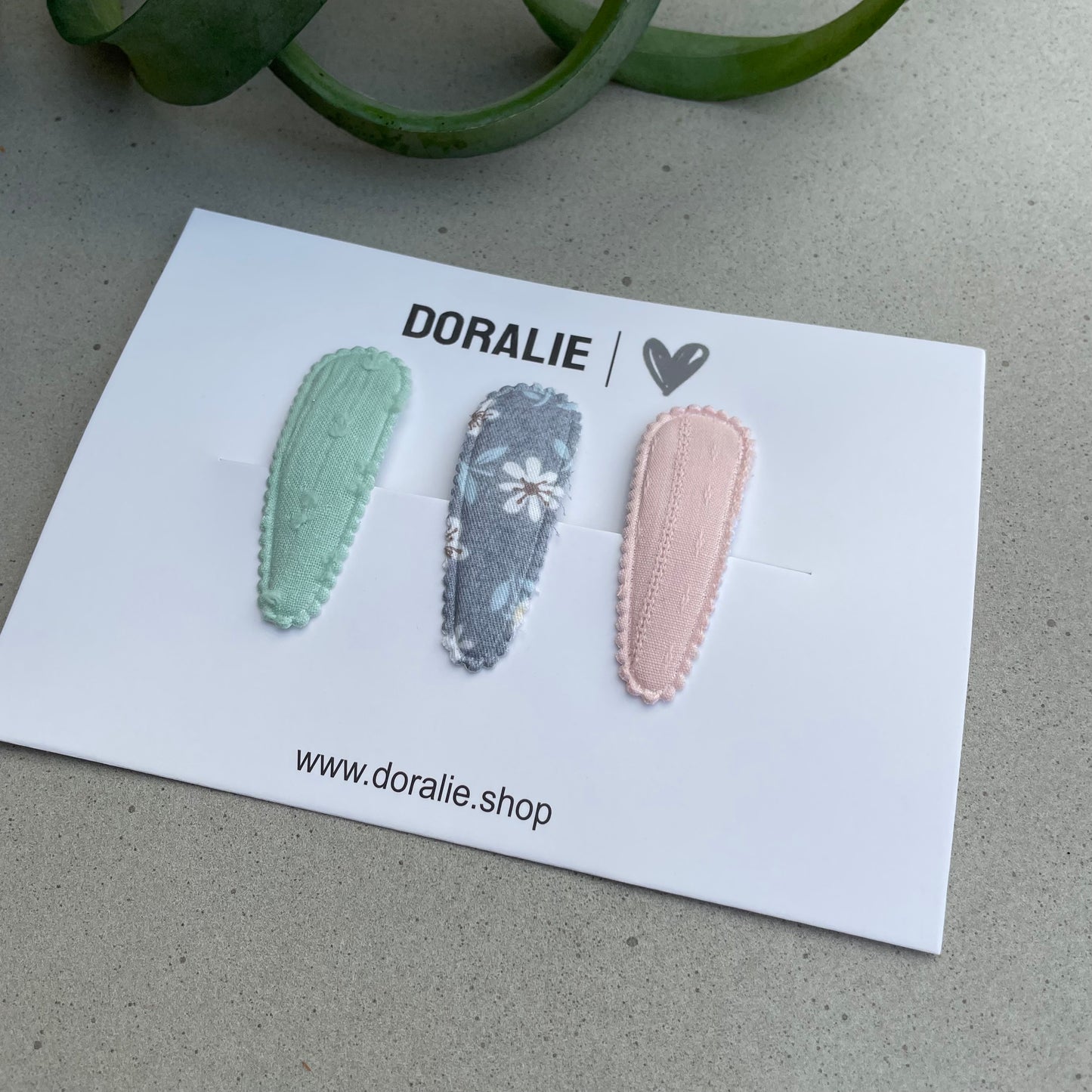 3er Set Haarspange / Haar Clip