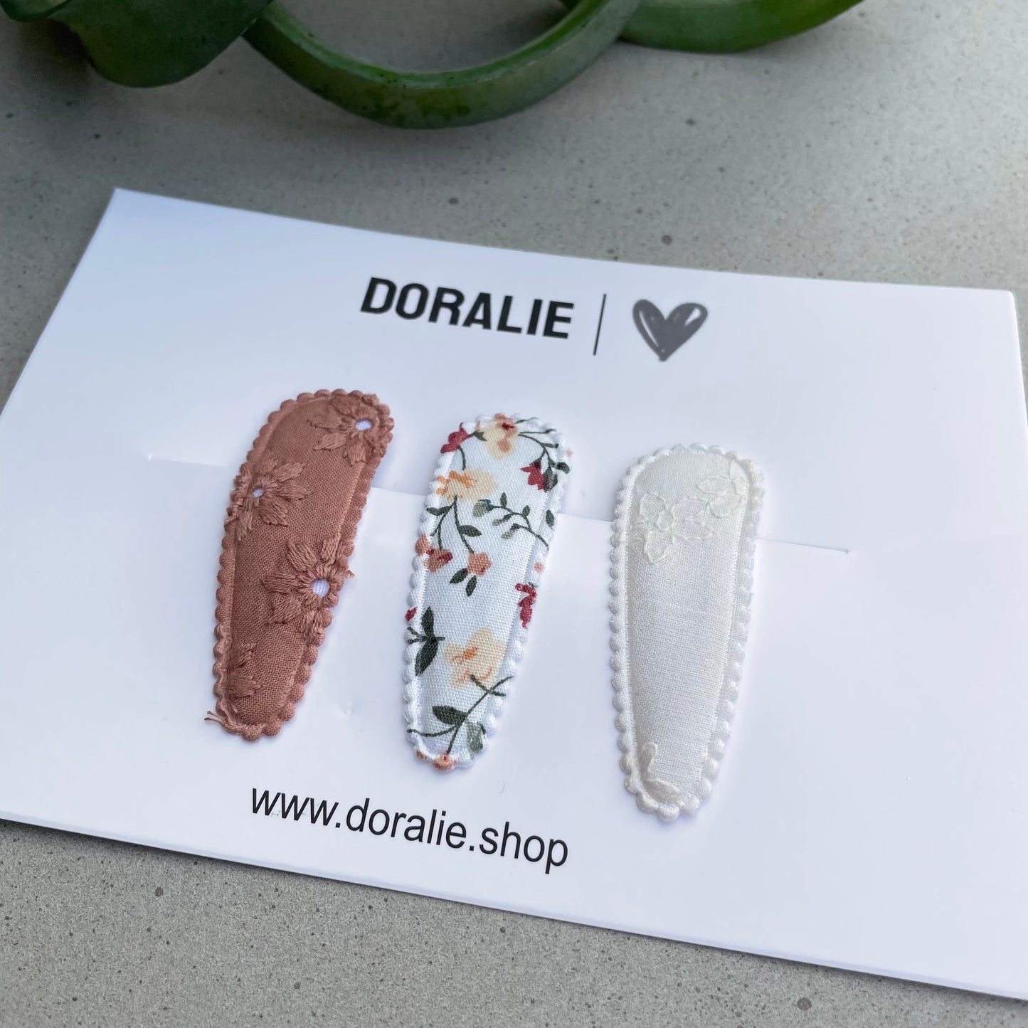 3er Set Haarspange / Haar Clip