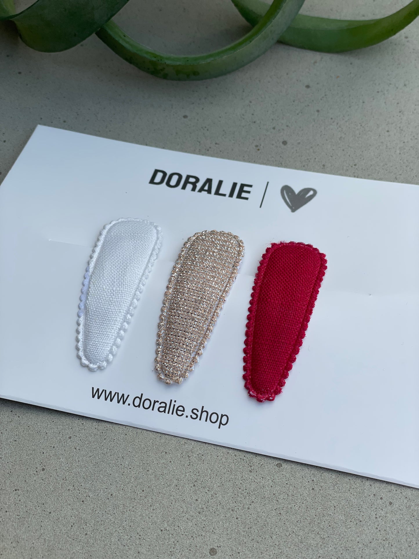 3er Set Haarspange / Haar Clip
