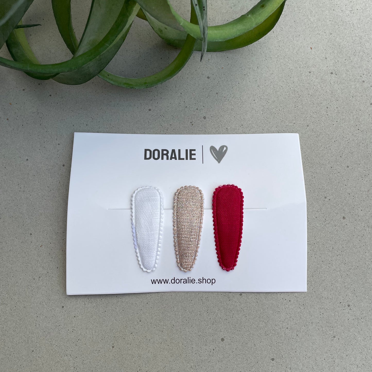 3er Set Haarspange / Haar Clip