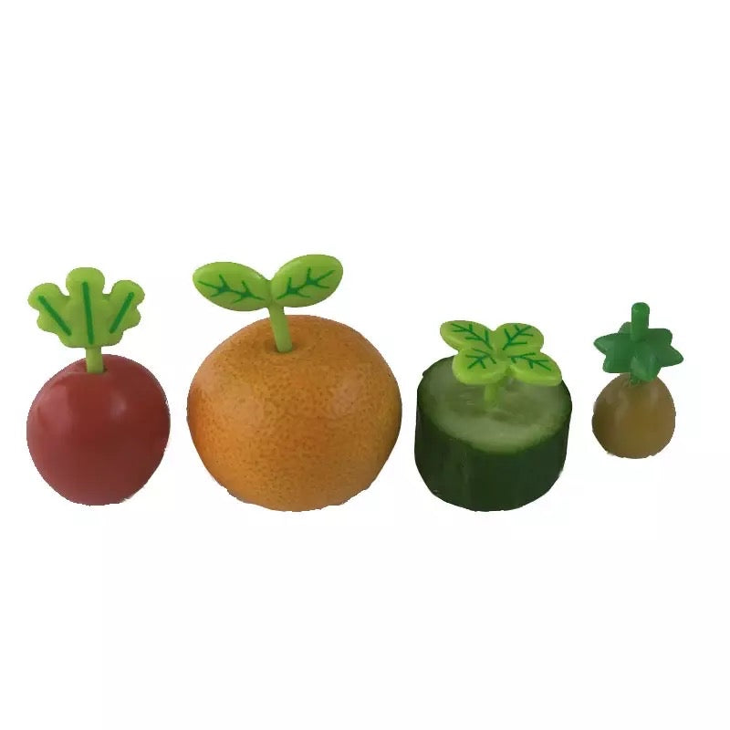 Food Picks - verschiedene Designs und Stückzahlen