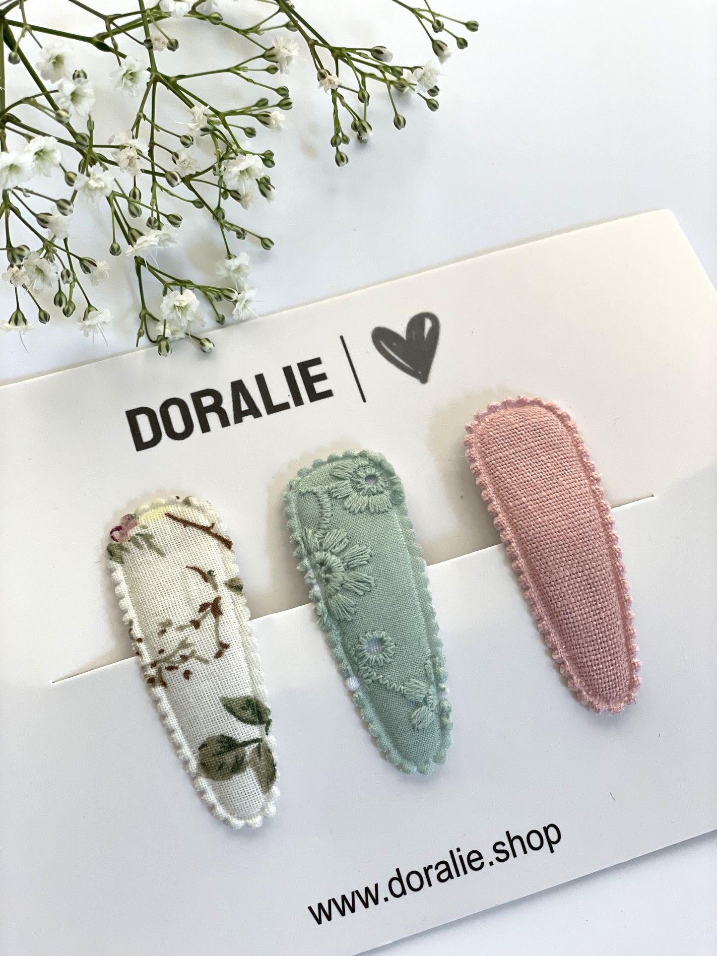 3er Set Haarspange / Haar Clip