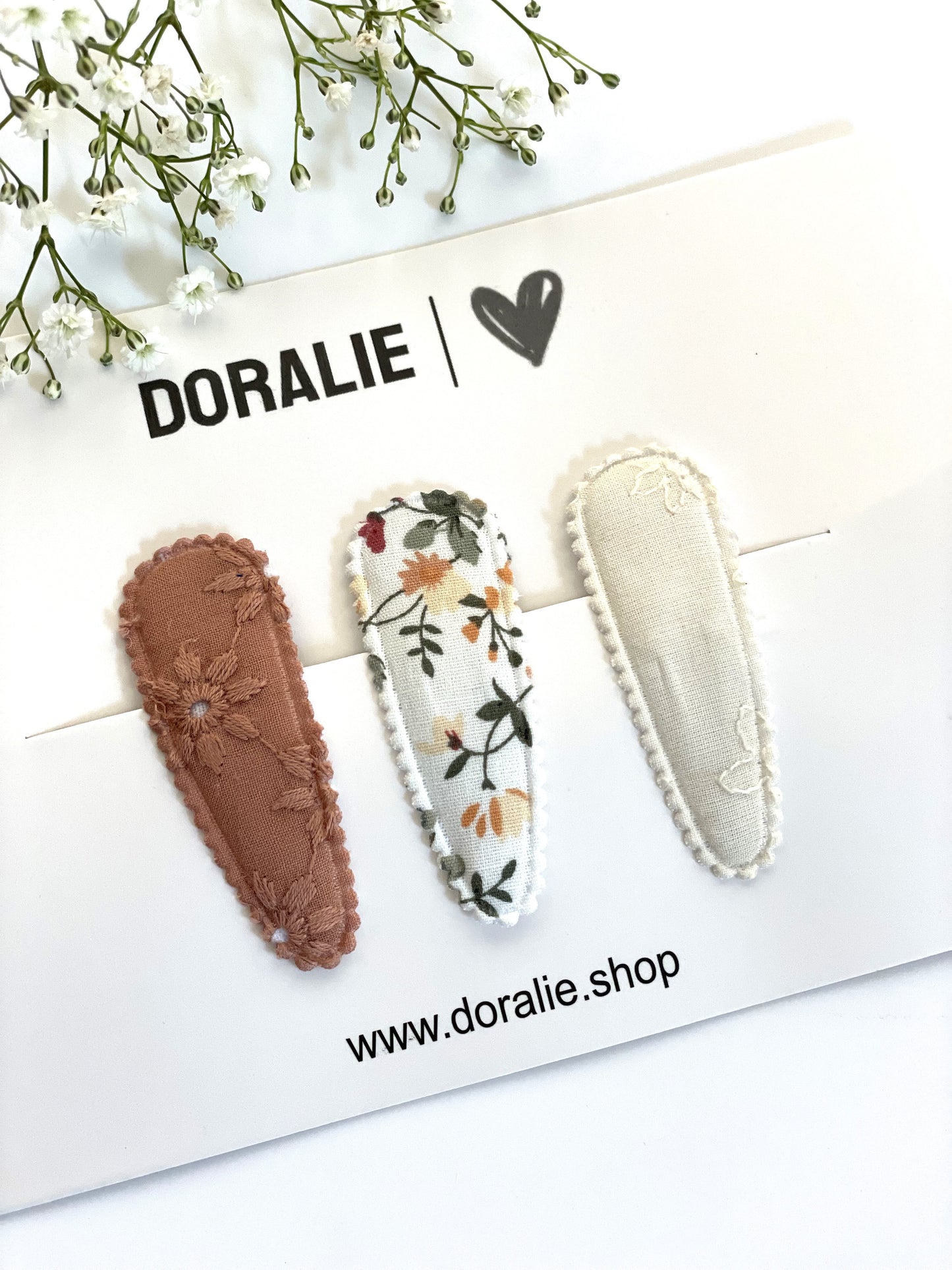 3er Set Haarspange / Haar Clip