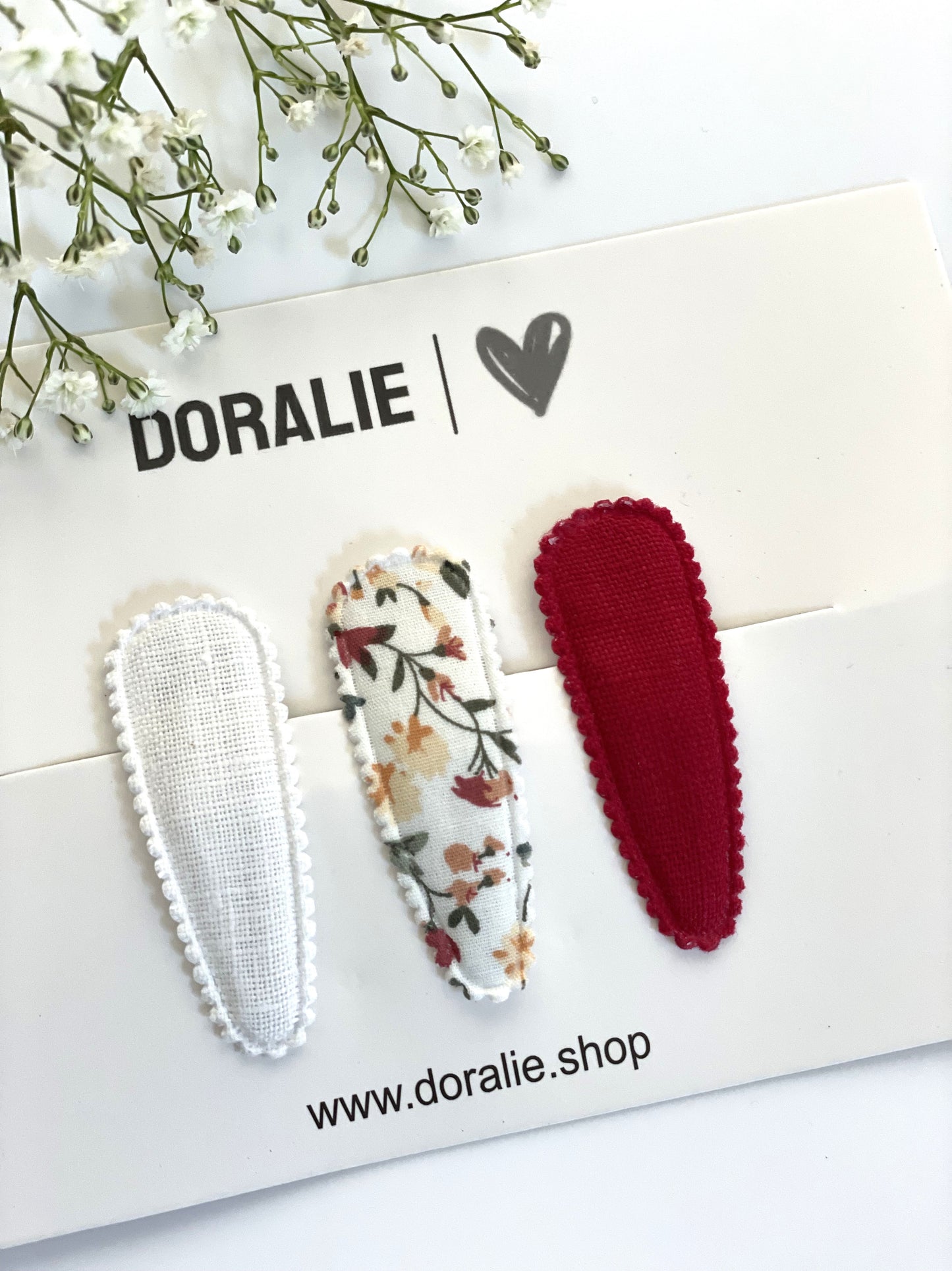 3er Set Haarspange / Haar Clip