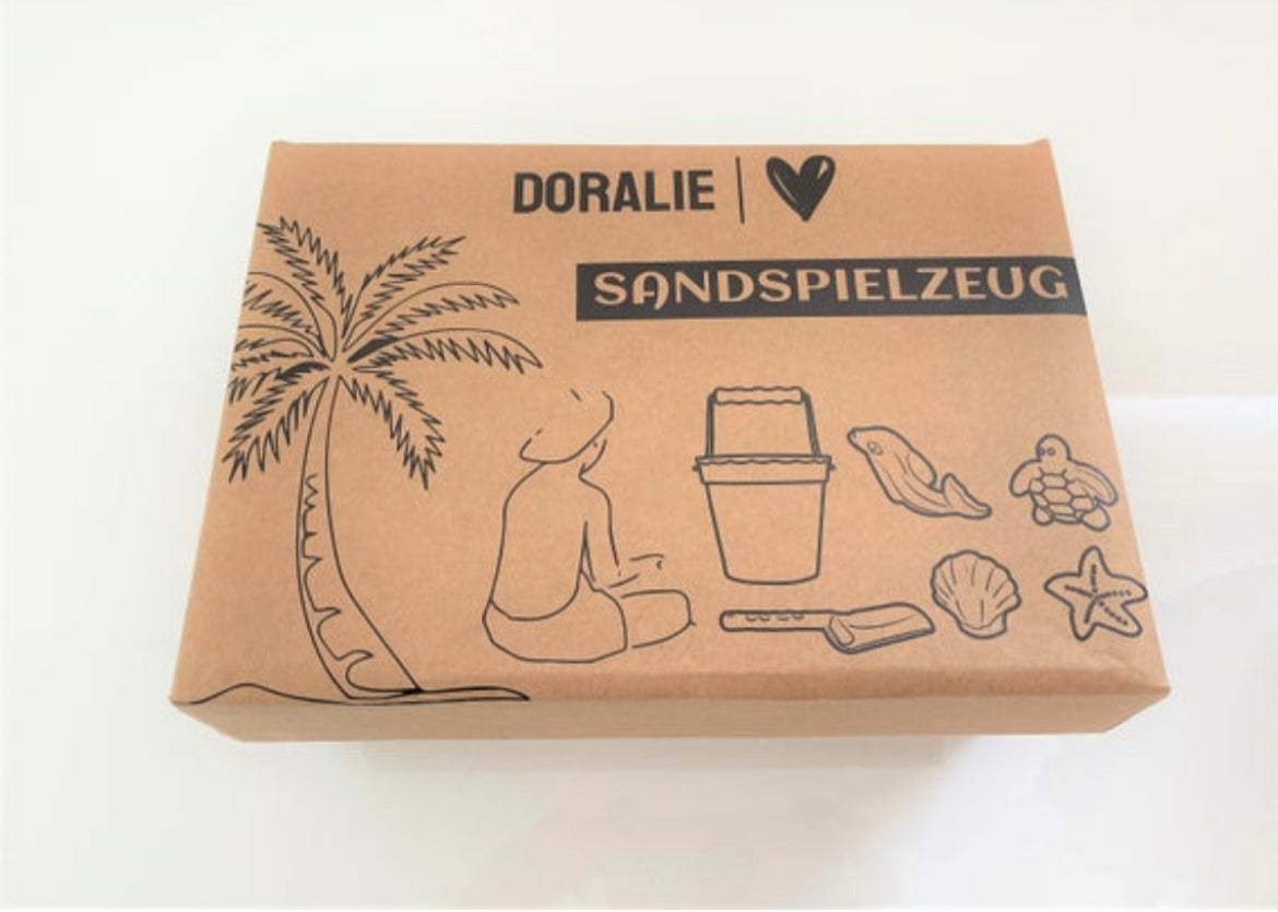 Silikon Sandspielzeug Set 6tlg. / Strandspielzeug / Sandförmchen