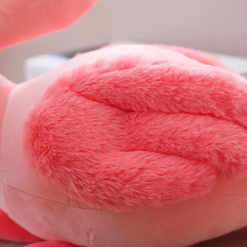 Flamingo Kuscheltier / niedliches Kuschelkissen / 25cm / Tierkissen