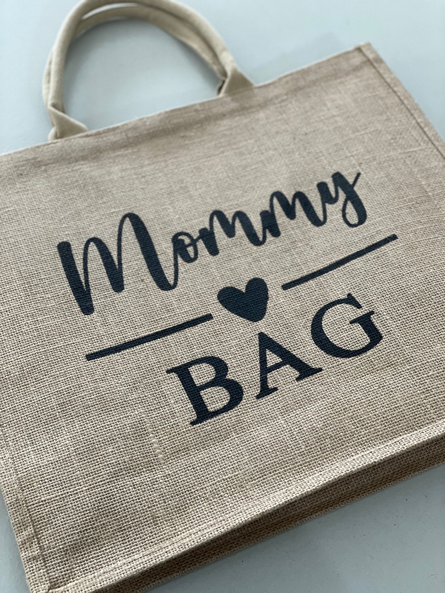 Mommy Bag / Jutetasche für Mamas / Juteshopper