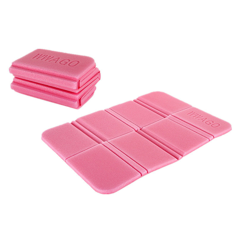 Thermo Sitzkissen im Set pink/pink. Faltbar und ultraleicht. Ideal für Camping, Stadionbesuche, Spaziergänge etc.