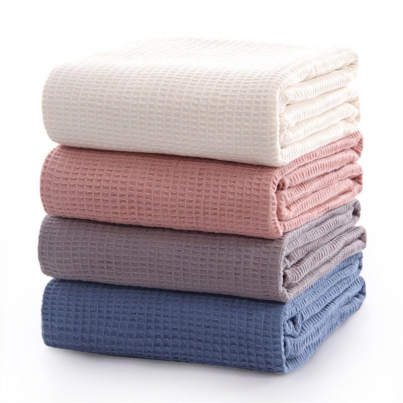 Kuscheldecke Waffelpiquet