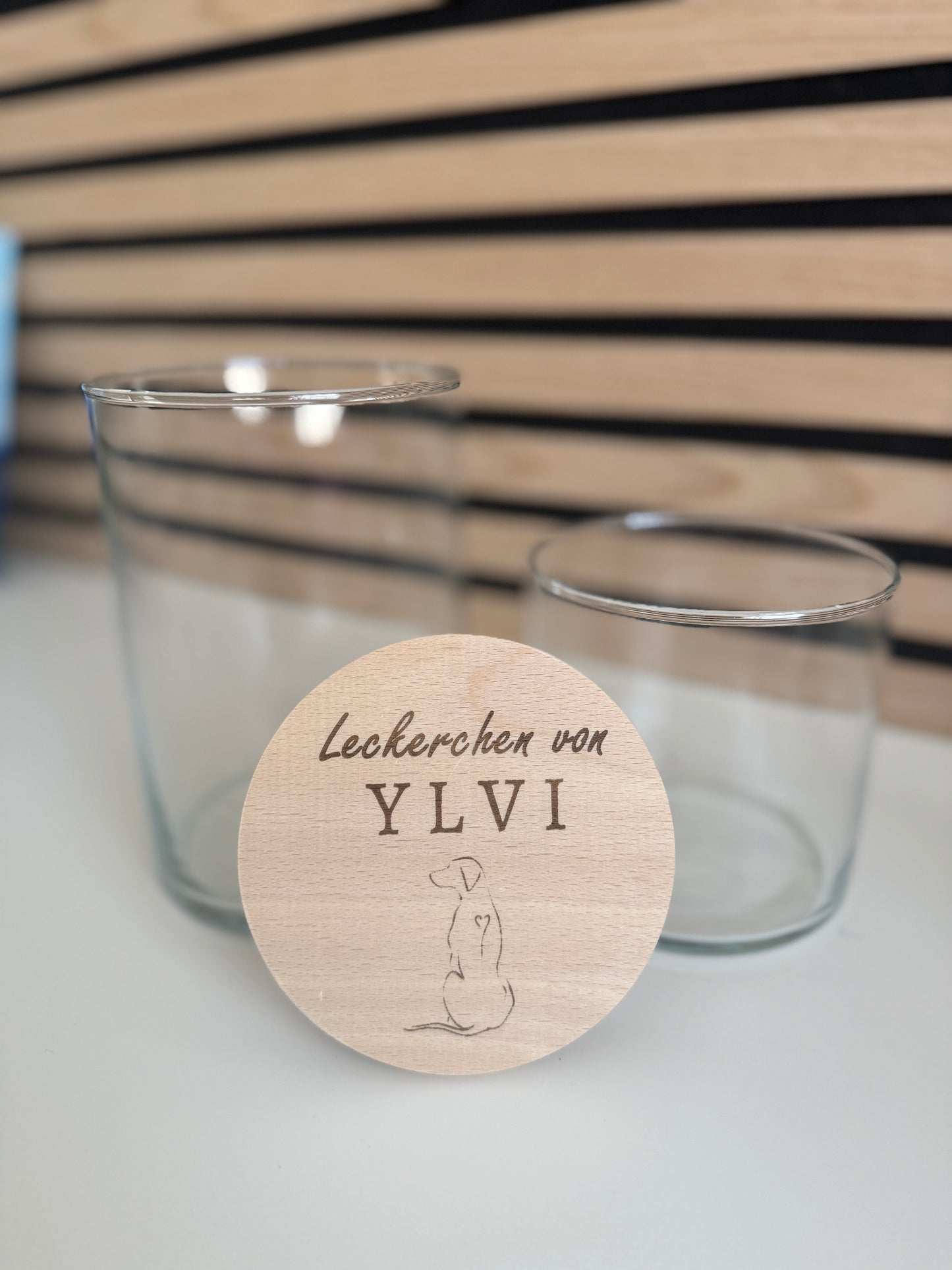 Leckerliglas| Leckerchen Vorratsglas mit persönlicher Gravur - Rhodesian Ridgeback