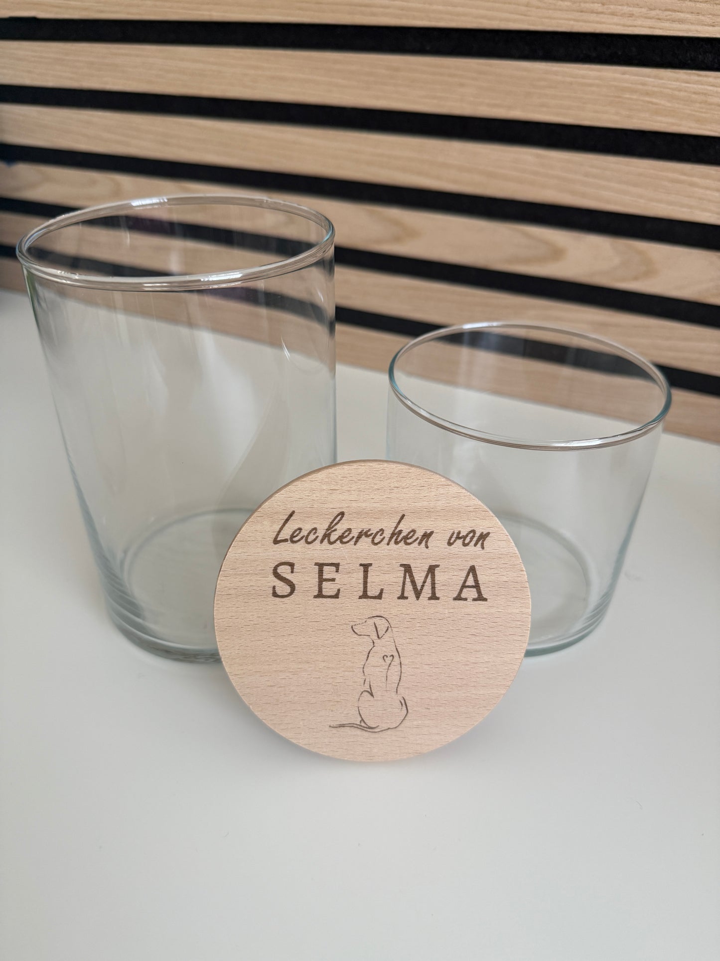 Leckerliglas| Leckerchen Vorratsglas mit persönlicher Gravur - Rhodesian Ridgeback
