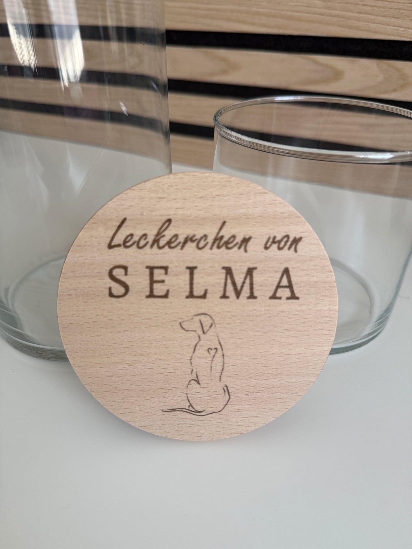 Leckerliglas| Leckerchen Vorratsglas mit persönlicher Gravur - Rhodesian Ridgeback