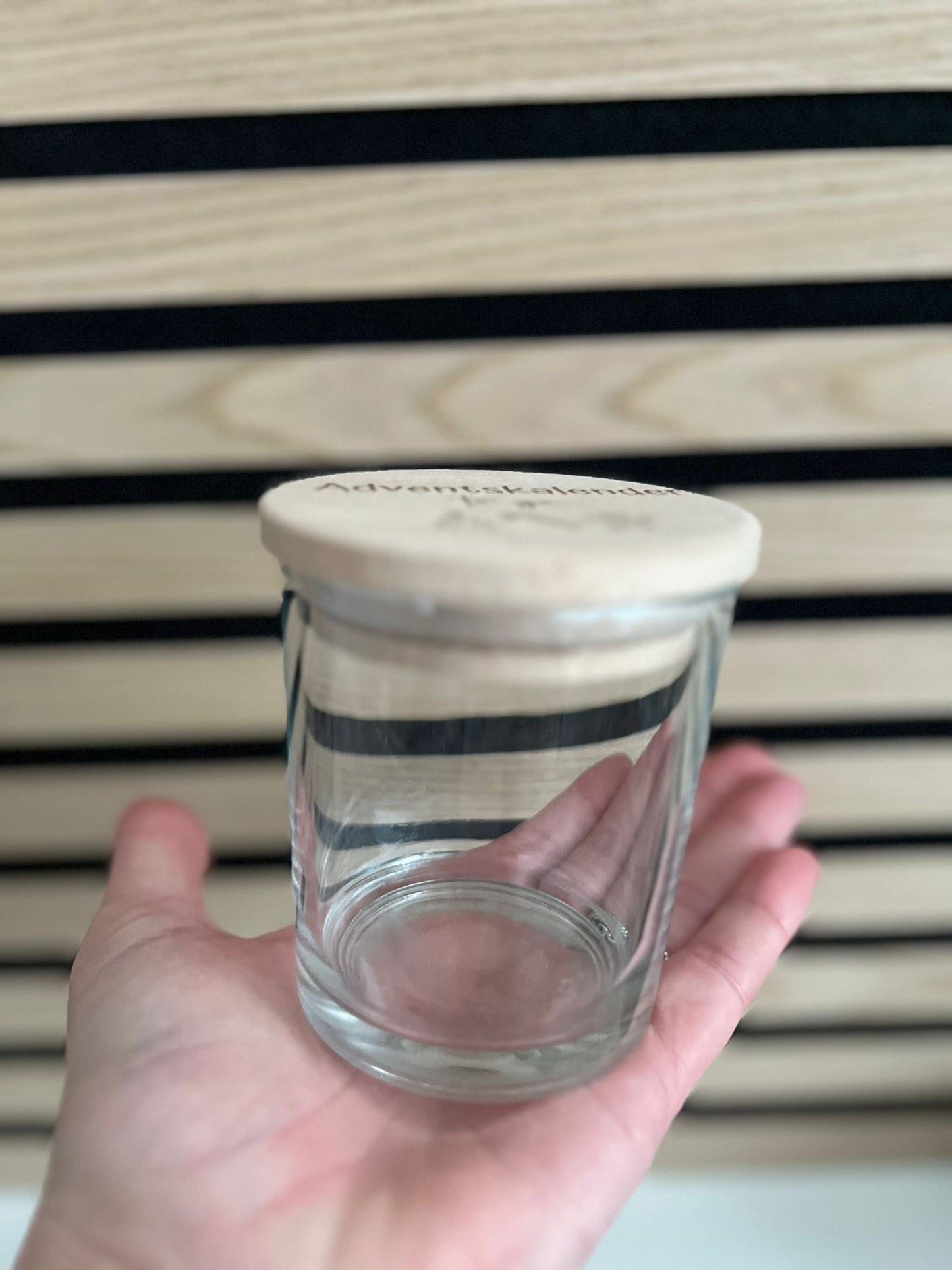 Adventskalender to go im Glas - das perfekte Geschenk