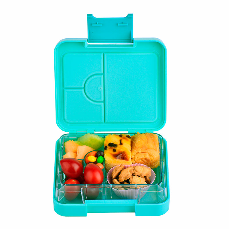 Bento-Box Mit 3 Fächern & Besteck – Brotdose Für Kinder & Erwachsene, 1400 Ml