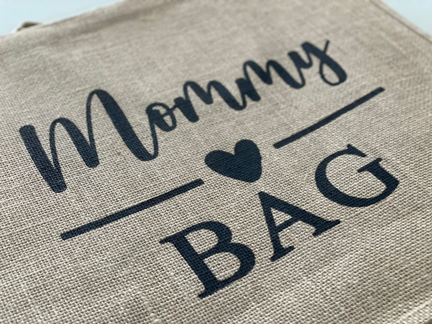 Mommy Bag / Jutetasche für Mamas / Juteshopper