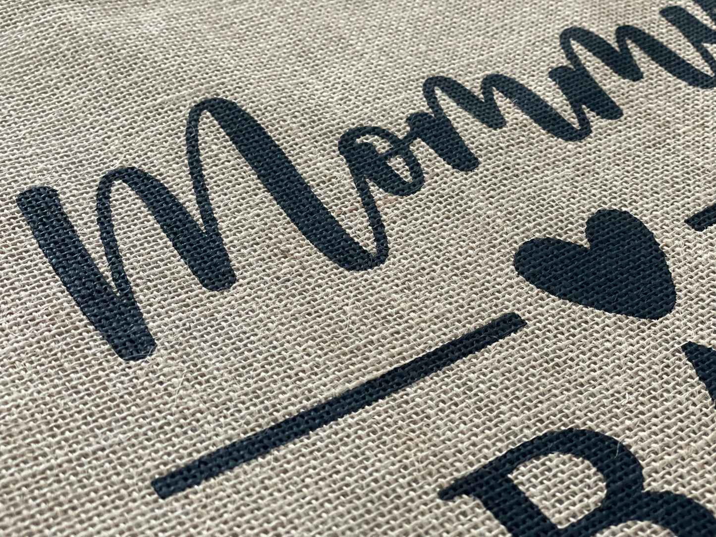 Mommy Bag / Jutetasche für Mamas / Juteshopper