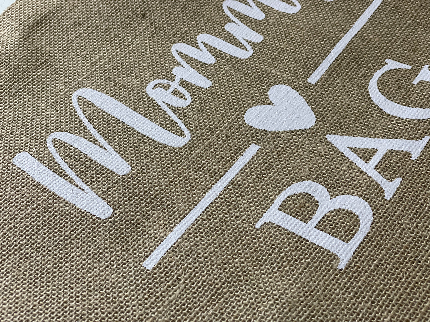 Mommy Bag / Jutetasche für Mamas / Juteshopper