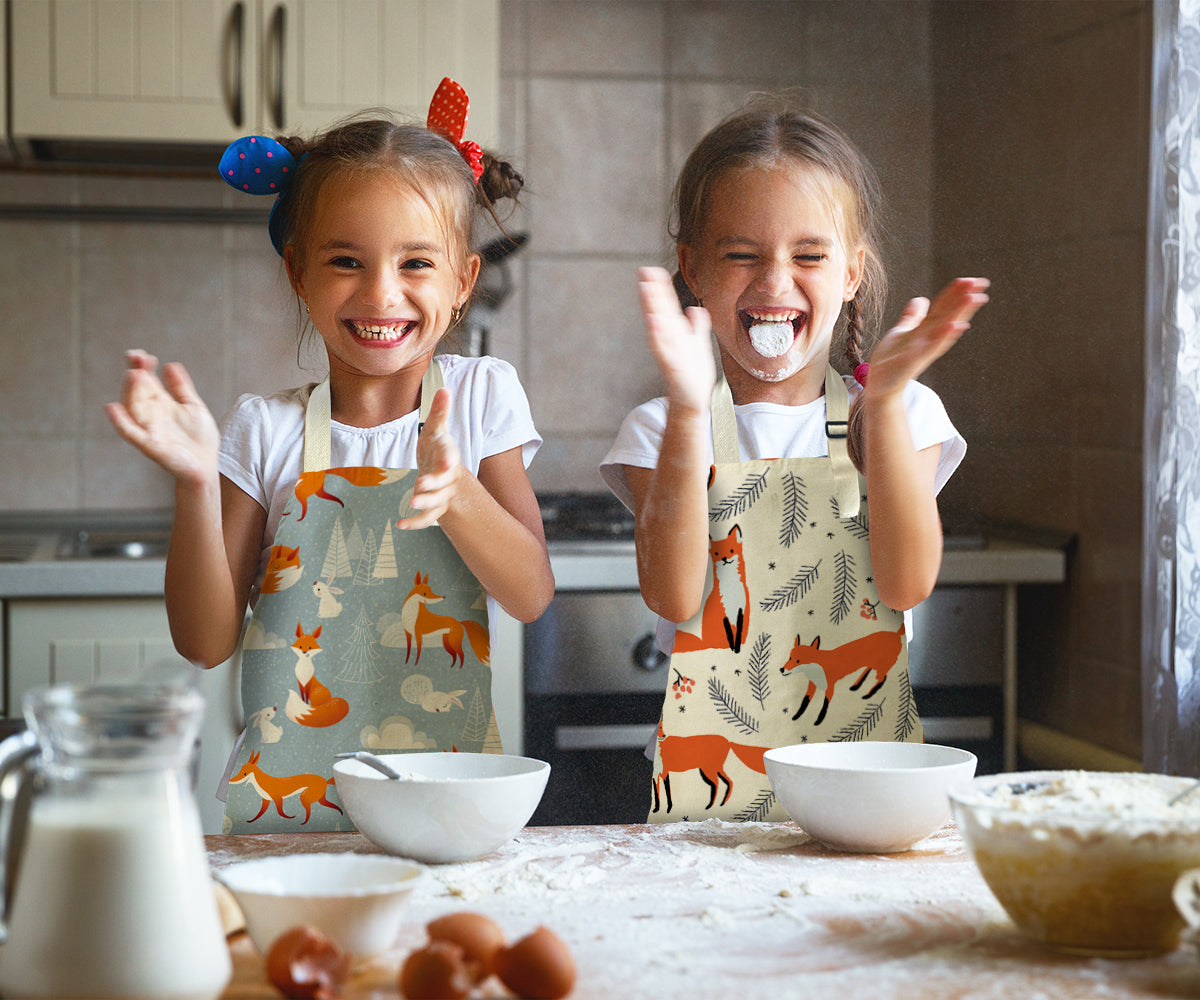 Kinderschürze / Kochschürze für Kinder / Backschürze für Jungen und Mädchen / Küchenschürze / 6-10 Jahre